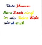 Meine Freude singt in mir Deine Liebe atmet mich