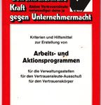 Kriterien und Hilfsmittel zur Erstellung von Arbeits- und Aktionsprogrammen für die Verwaltungsstellen