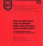 Wenn wir nicht wissen
