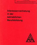 Interessenvertretung in der betrieblichen Berufsbildung