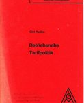 Betriebsnahe Tarifpolitik