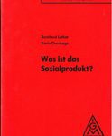 Was ist das Sozialprodukt?