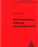 Die Verwendungsrechnung des Sozialprodukts