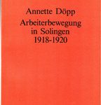 Arbeiterbewegung in Solingen 1918-1920