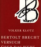 Bertolt Brecht - Versuch über das Werk