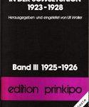 Die linke Opposition in der Sowjetunion 1923-1928 - Band III: Texte von 1925 bis 1926